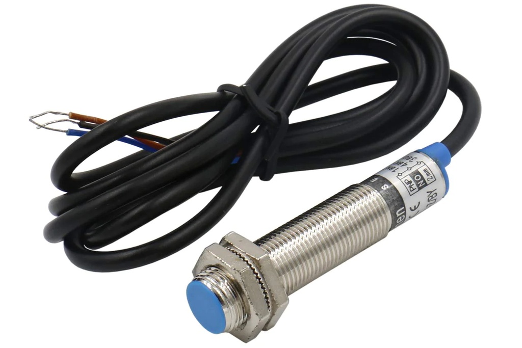 LJ12A3-2-Z/AY Sensor de Proximidad Inductivo Switch M12 2mm 6-36VDC NC PNP Cabeza Corta