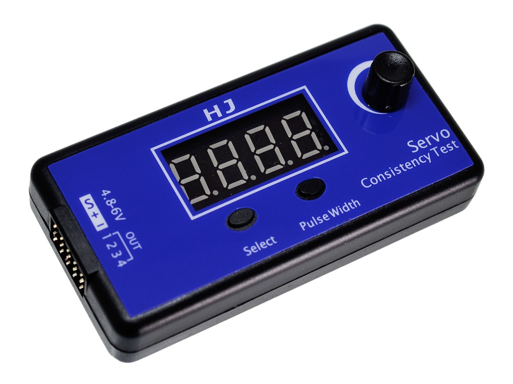 CCPM-30 Generador PWM y Pulsos - Probador de Motores Servo con Display y Potenciómetro