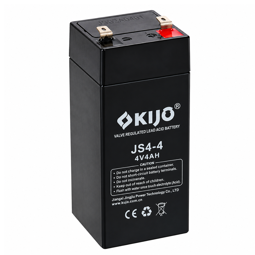 Batería Recargable 6V 4Ah Seca Sellada KIJO JS4-4AH