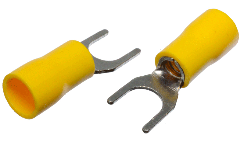 Terminal de Horquilla Aislado D6.4 AWG12-10 SV5.5-6S