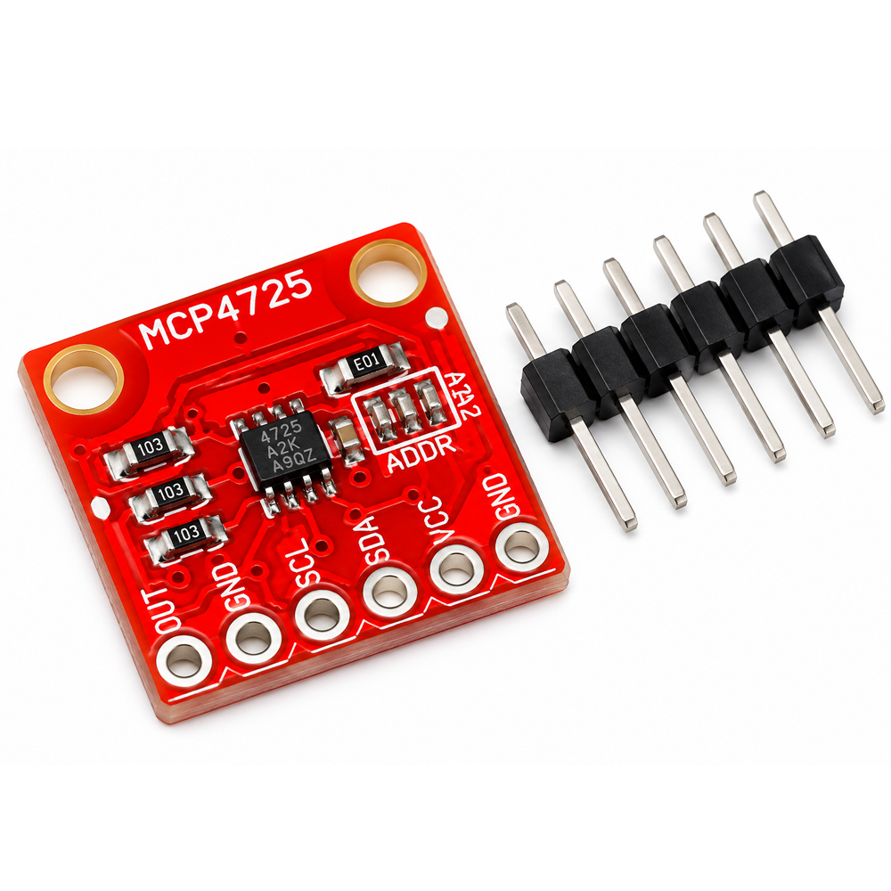 MCP4725 Modulo DAC 12 Bits I2C Convertidor Digital Analógico