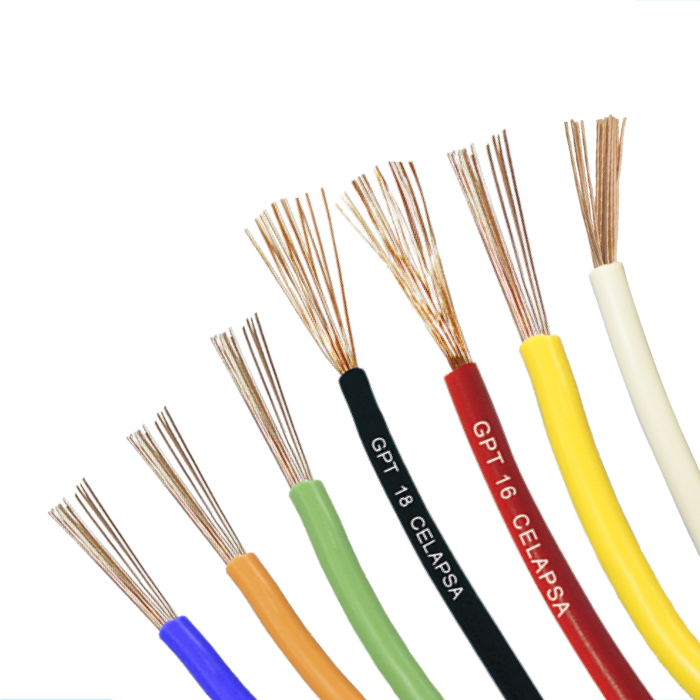 Cable Automotriz N° 18 Colores "CELAPSA"
