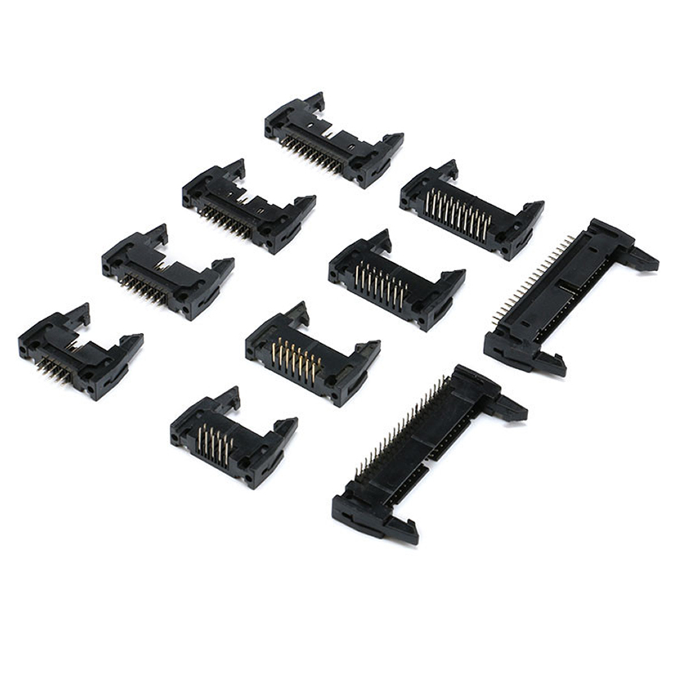 Header Ángulo Macho C./Seguro DC2-10P 2x5  2.54m