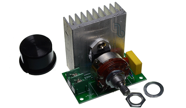 Dimmer en Placa de 3800 Watts, Incluye Perilla