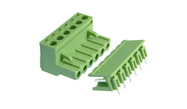 Bornera de Conexión * 6 de 10A/300V Angulo M/H