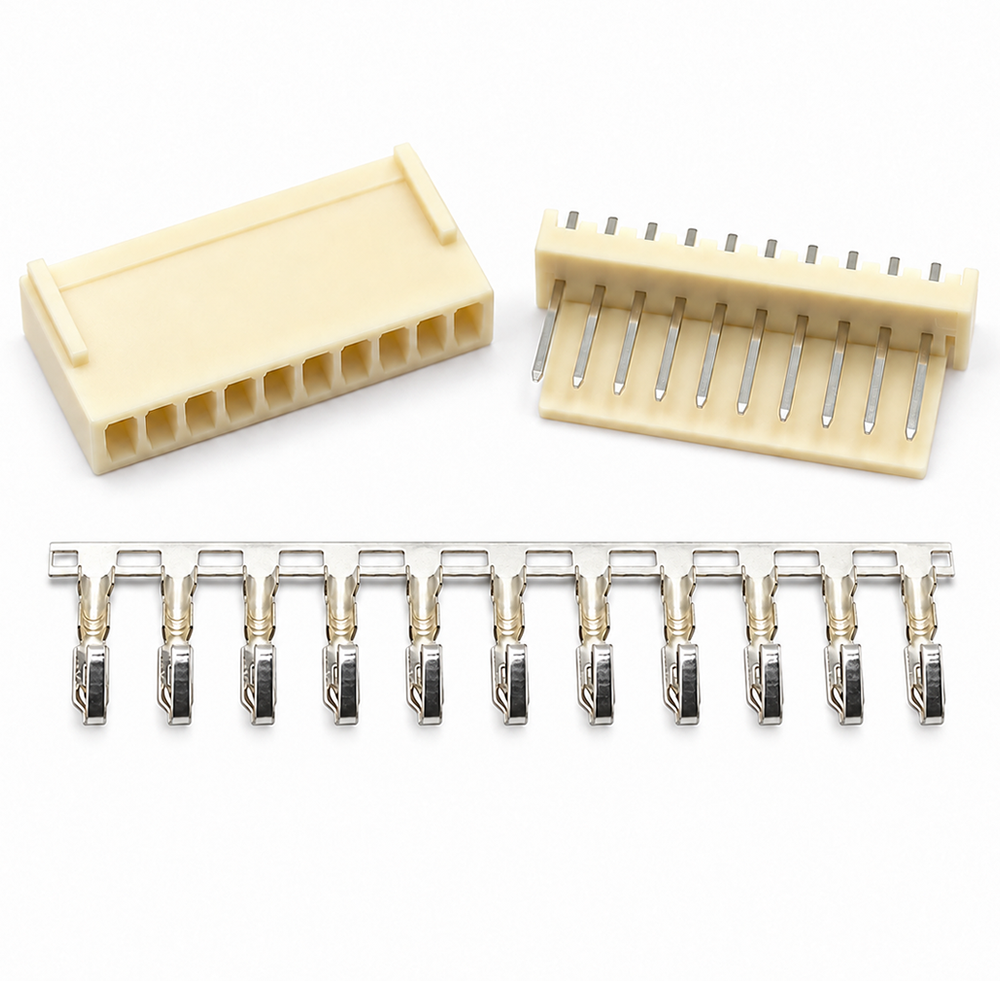Molex Impreso de 10 Pines Hembra/Macho 2.54mm