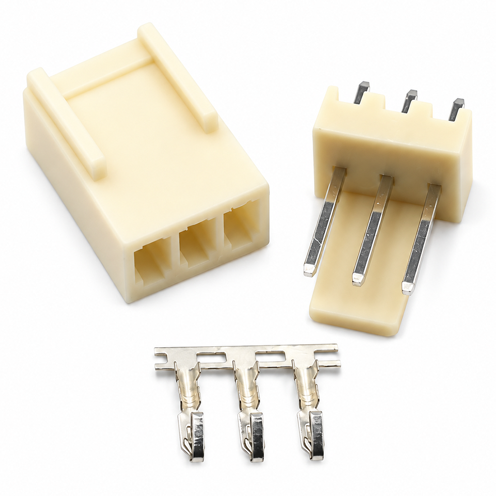 Molex Impreso de 3 Pines Hembra/Macho 2.54mm