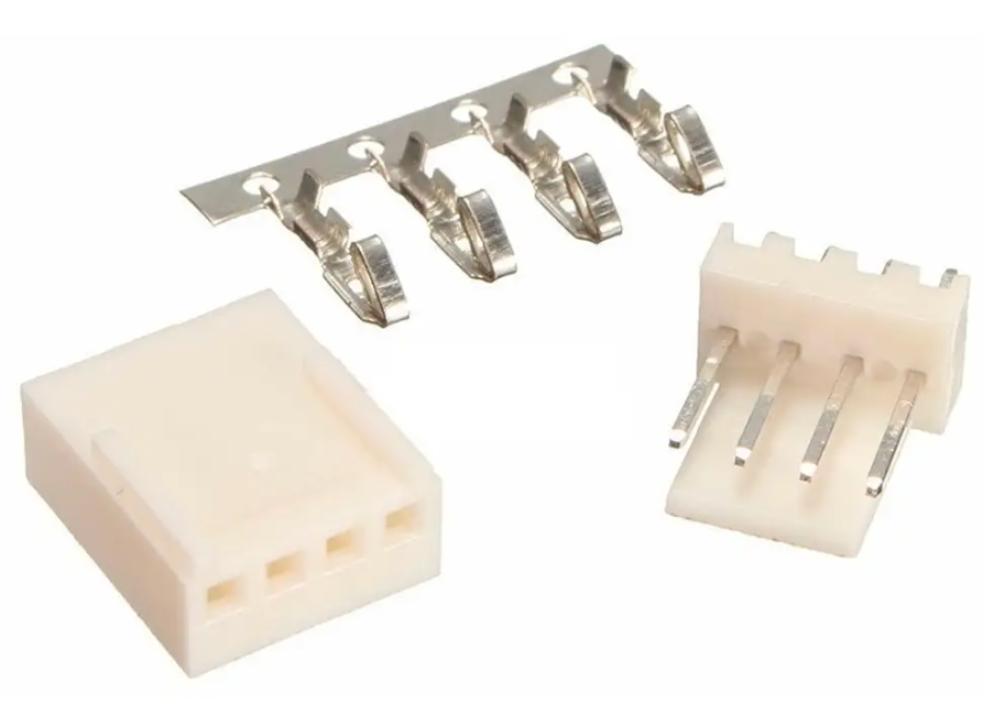 Molex Impreso de 4 Pines Hembra/Macho 2.54mm