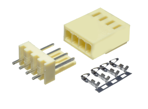 Molex Impreso de 4 Pines Hembra/Macho 2.54mm