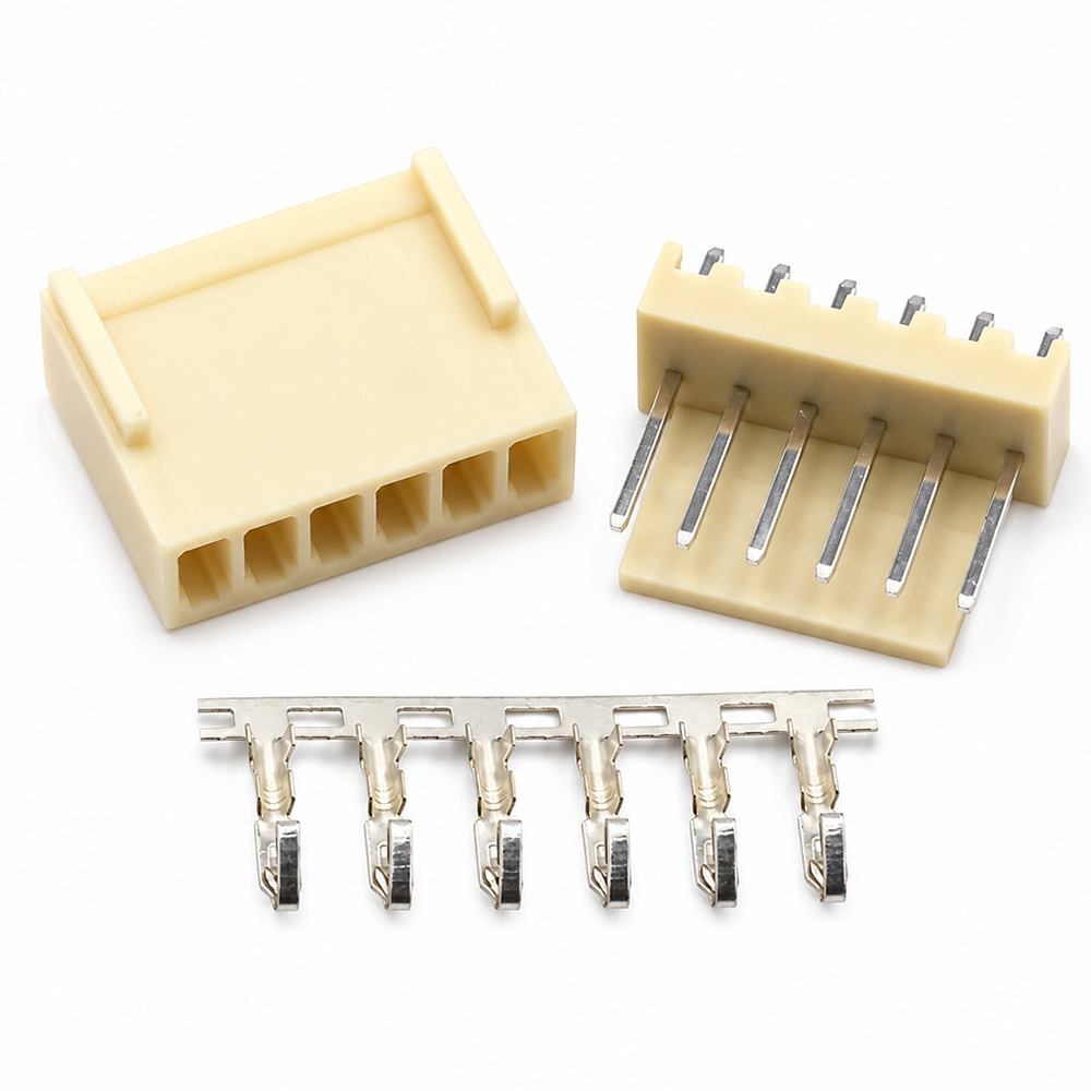 Molex Impreso de 6 Pines Hembra/Macho 2.54mm