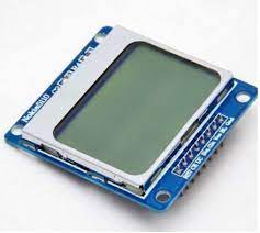 Display LCD P./Nokia 84*84 PCB Azul