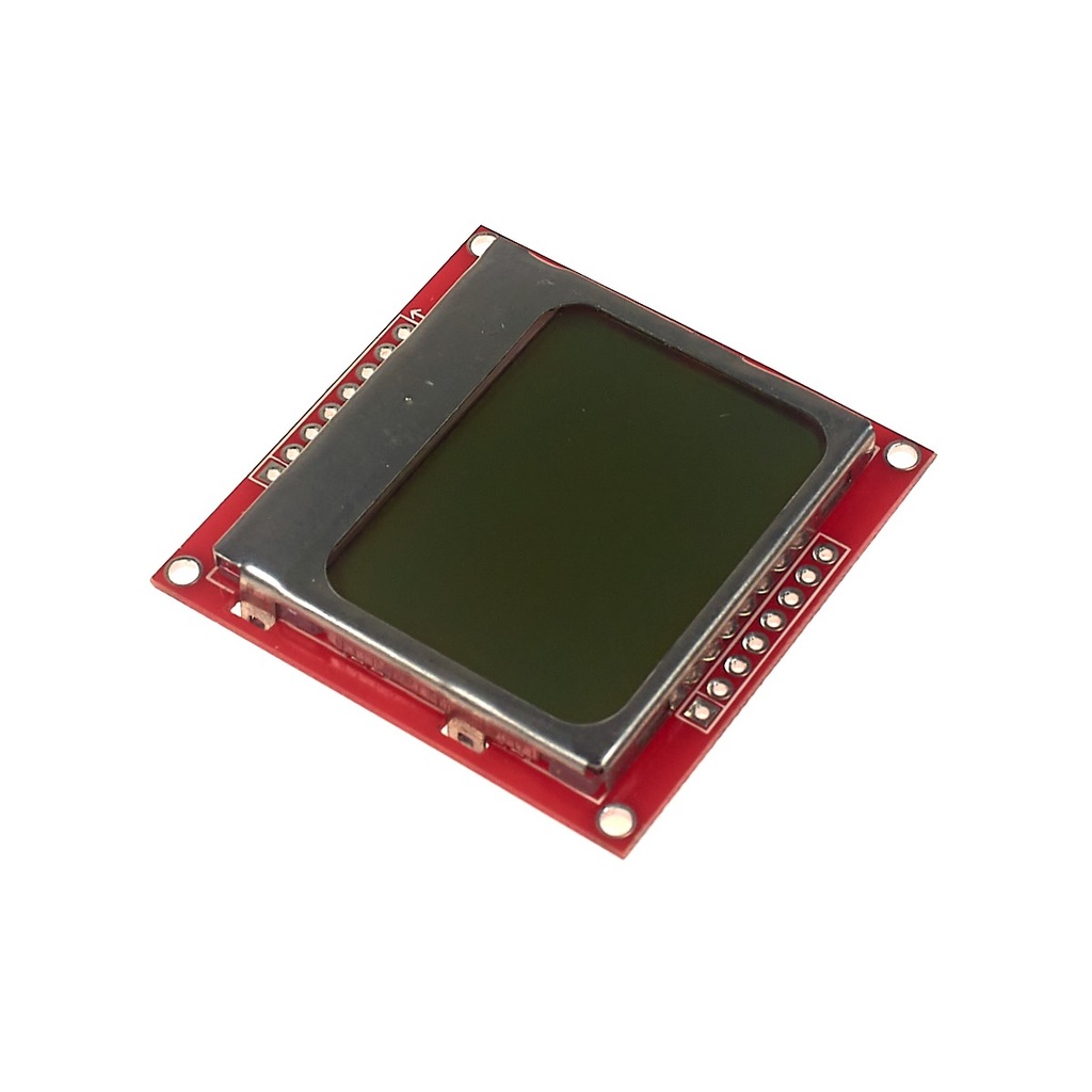 Display LCD P./Nokia 84*84 PCB Rojo