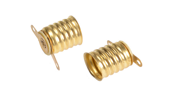 Soquete para Lámpara E10 con Rosca, Socket E10 para Foco Miniatura