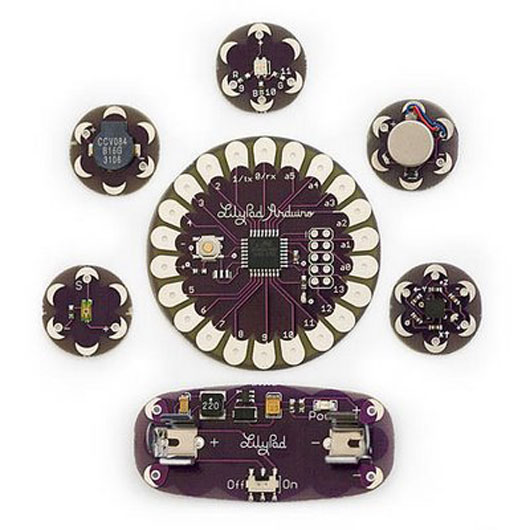 Lilypad Kit, Incluye Cable y Batería