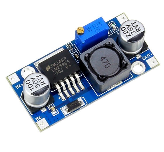 LM2596 Conversor DC-DC Step Down Ajustable con LM2596S 