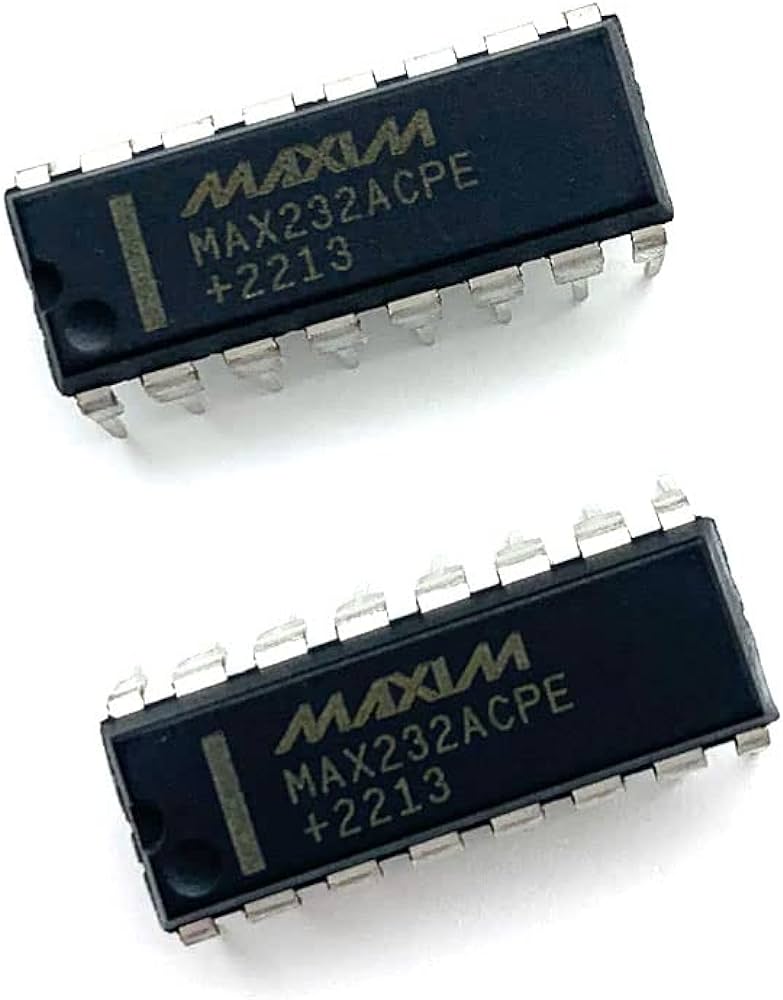 MAX232ACPE RS232 Circuito Integrado Transceptor