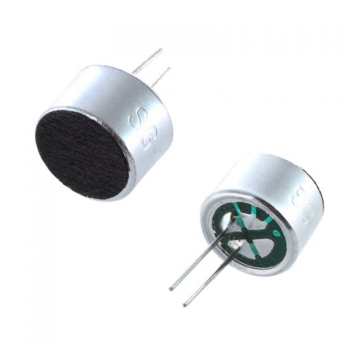 Micrófono Electret de 9.7x6.7mm