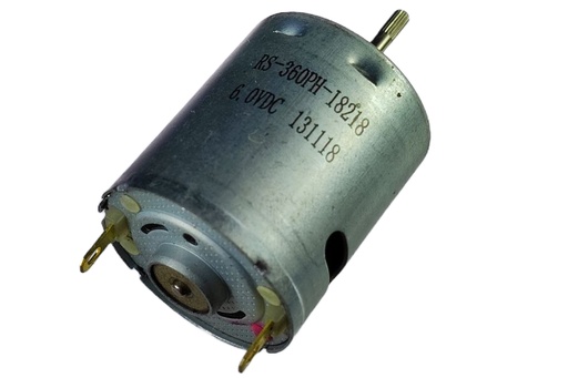 [RS-360SA-3760] Motor DC Miniatura 3-6VDC 400mA 28x33mm