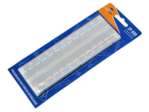 [ZP-830-HF] Protoboard de 830 Puntos "Overclick" con Clips Reforzados antes SB-157
