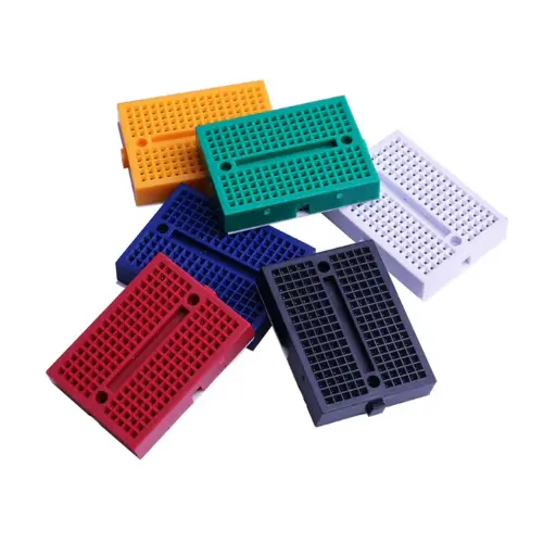 [SYB-170] Protoboard Pequeño de 170 Puntos. Breadboard mini de 48x35x10mm