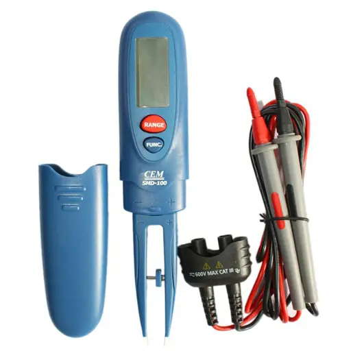 [SMD-100] Multímetro Digital CEM para SMD