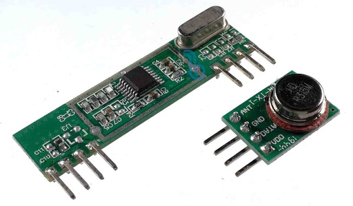 [ST-RTX315A] Módulo de RF 315 MHz ASK Transmisor y Receptor Taiwan