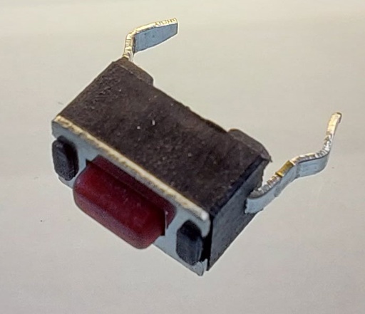 [T-3X6-5H] TACT SWITCH 2 PIN DE 3X6 5mm DIP BLANCO 
