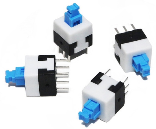 [T7X7-P] Pulsador Táctil 6 Pines 7x7mm Tipo Push Button Momentáneo PCB