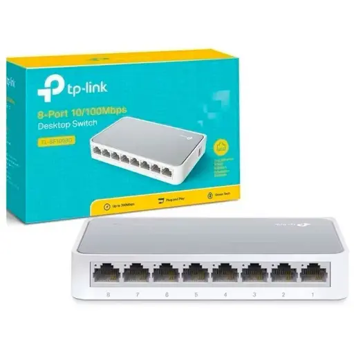 [TL-SF1008D] TPLINK TL-SF1008D 8 PORT SWITCH