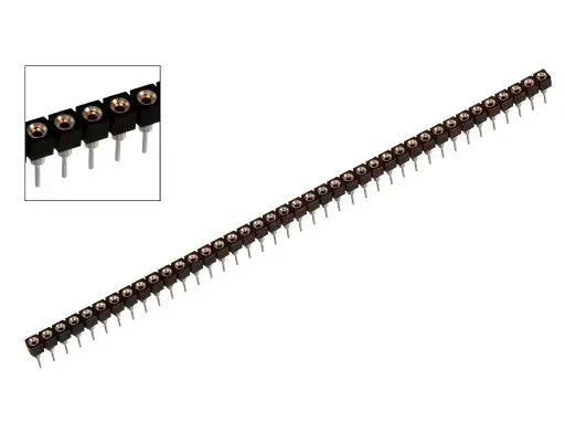 [TP-40PH] Pin Torneado de 40 Pines Macho Hembra