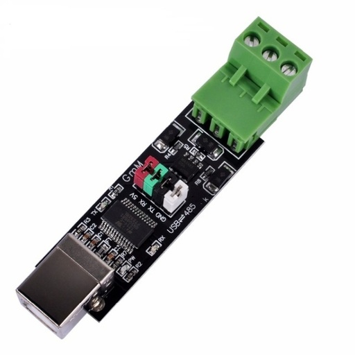 [USB-RS485] Adaptador USB a RS485 C/FT232RL PCB Negro