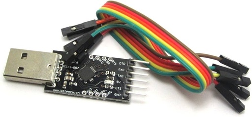 [USB-TTL2102K] USB-TTL2102K Adaptador USB a TTL con CP2102 (no inc. Cable)