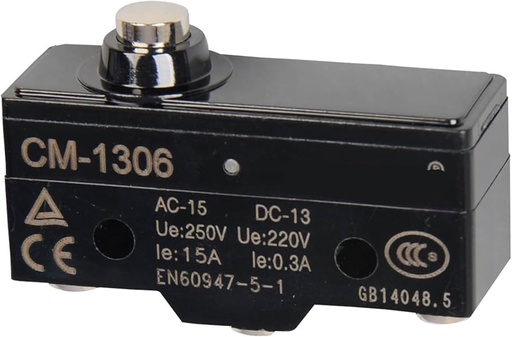 [CM-1306   ] Micro Switch 15AMP. 250 Voltios  CNTD