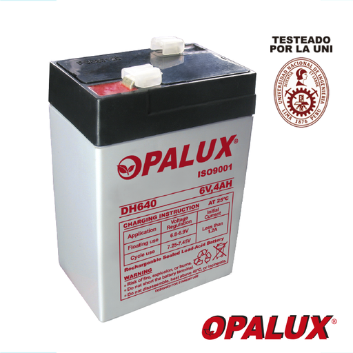 [DH-640] DH-640 Batería Seca 6v. 4ah. OPALUX
