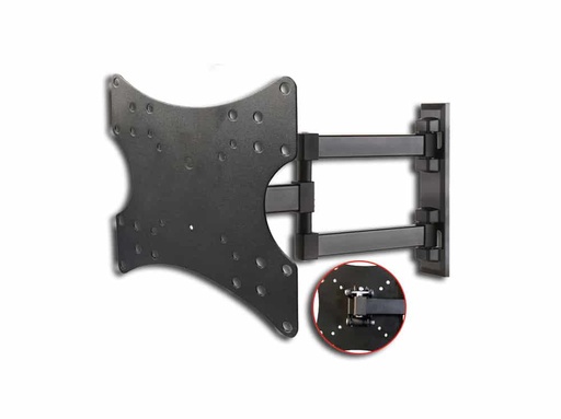 [BTA26-223] Rack para TV 23" a 42" BATBLACK Fullmotion Hasta 25kg.