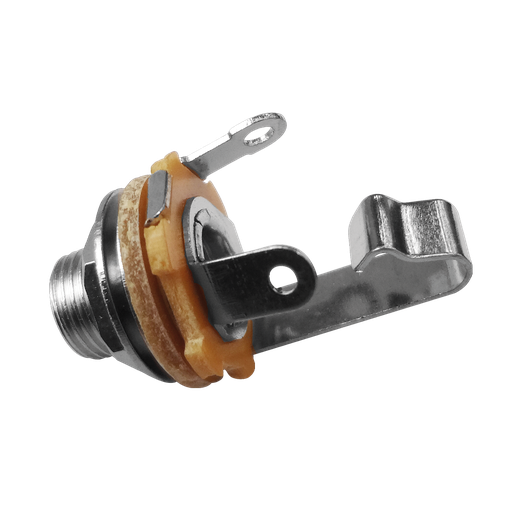 [NB-406] Jack Monoaural 6.3mm Circuito Abierto Chasis