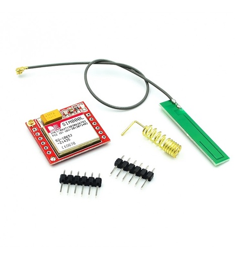 [SIM800L-PCB] Módulo GSM/GPRS 4 Bandas con 2 Antenas Compatible