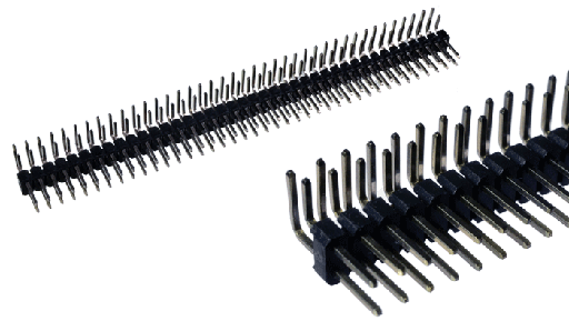 [HM-2X40-A            ] Header Macho 2x40 Ángulo