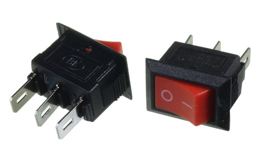 [KCD1101-003R        ] SWITCH ROCKER  3A 250V 10X15MM 3 PINES ROJO       