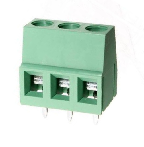 [KF-128-3P           ] Borne de Conexión Verde 3 Pines 10A300V 5mm Kefa
