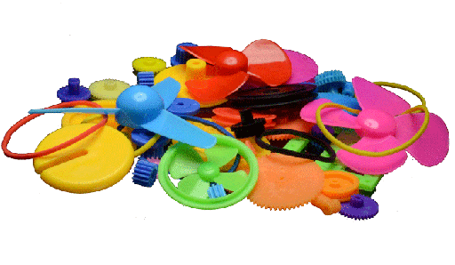 [GEAR55TOY           ] Juego de Engranajes Plásticos para Robótica