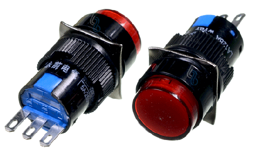 [LA128AY-11          ] Pulsador para Tablero Normalmente Cerrado +  Abierto