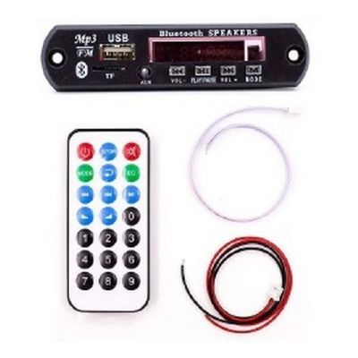 [MP3-FM ] Lector USB FM P./Amplificador C./Control 747D