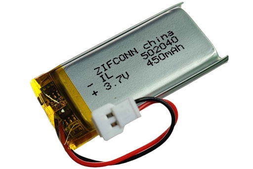 [IL-522040] Bateria de 3V7 450mAH ION Litio Recargable 380M