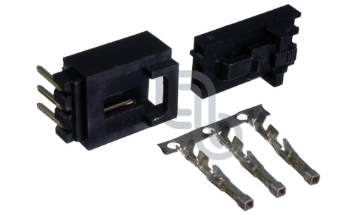 [SCH5-FEML] Kit De Conector Molex Cable a PCB Macho y Hembra de 5 Pines con Seguro