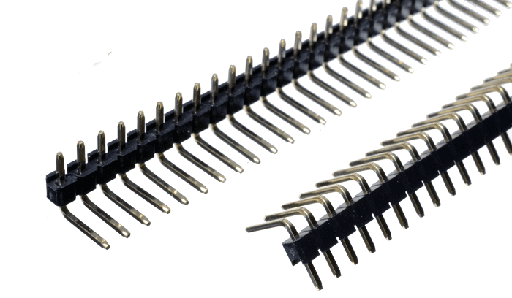 [HM-1X40-A] Molex Macho 1x40 Pines Ángulo 1x40L-90