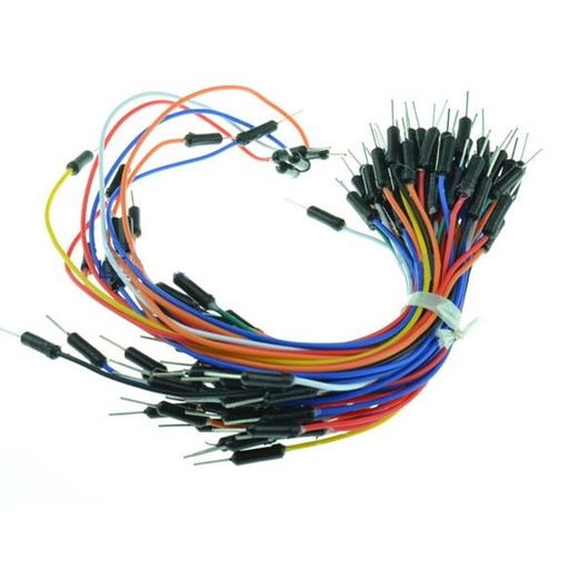 [SCH-BOX]  Kit de Cablecillos Jumper Variados 120 pzs en Caja plastica - Cables para Protoboard SB-C140