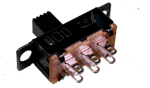 [SS23D32G6] Switch Deslizante DPDT 6 Pines ON-OFF-ON