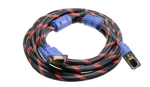 [VGA1500-SRCP] Cable VGA 15 PIN con Malla, de 15 mts.