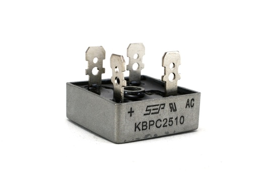 [KBPC2510] PUENTE DE DIODOS DE25 AMP 700VRMS TAIWAN
